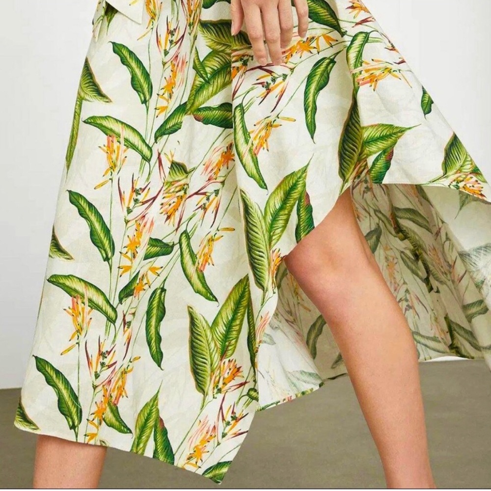 BCBGMAXAZRIA Bird of paradise skirt Size M - Picture 2 of 6